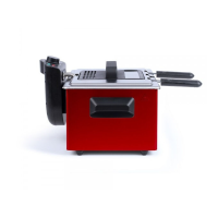 FRITEUSE 5L LIVOO DOC241 2000W 2PANIER/1G.PAN. ROUGE