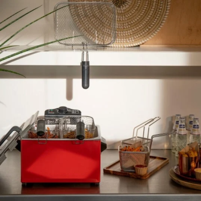 Livoo Friteuse 5L 2000W - Double Panier