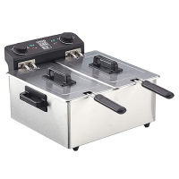 FRITEUSE DOUBLE 3300W LIVOO DOC217 2X3L INOX