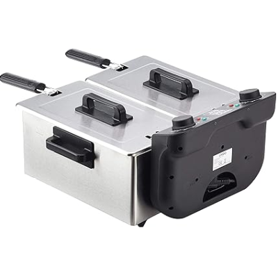 Friteuse double LIVOO 2X3L 3300W INOX