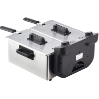 FRITEUSE DOUBLE 3300W LIVOO DOC217 2X3L INOX
