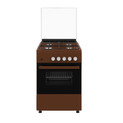 Gazinière 4 feux couleur Bourgogne