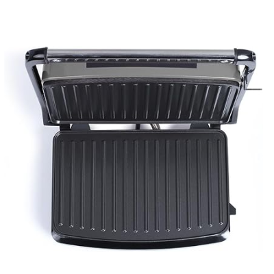 Poêle Grill Panini 750W - Gris/Noir Livoo