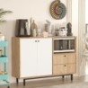 BUFFET FR15-AW BLANC CHENE