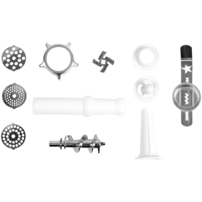 Hachoir à viande 1.5KG 400W - Inox Blanc Livoo