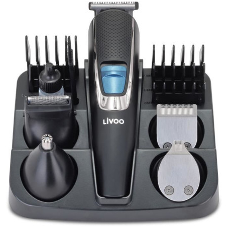 TONDEUSE MULTIFONCTION LIVOO DOS187 SET -5 TÊTES, AUTONOMIE 90 MIN