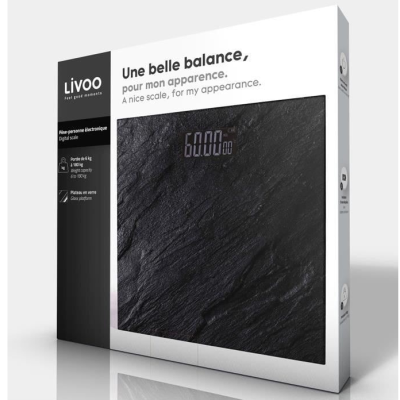 Balance Pèse personne Électronique 180kg - Précision 50g LCD