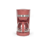 CAFETIERE ELECTRIQUE 1,25L LIVOO DOD200RC 750W ROUGE