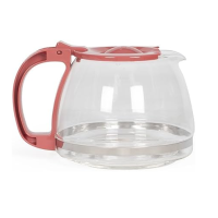 CAFETIERE ELECTRIQUE 1,25L LIVOO DOD200RC 750W ROUGE