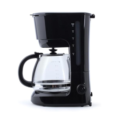 Cafetière Électrique LIVOO 600W Noir | Filtre
