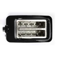 GRILL 750W LIVOO DOD162N GRILLE PAIN 2 FENTES EXTRA LARGE 4 FONCTIONS