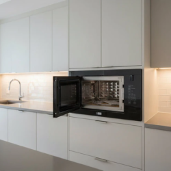 C25NGS94-E8I - MICRO ONDE ENCASTRABLE NEOLUX 25L 850W NOIR V | Electro Meuble