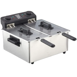 FRITEUSE DOUBLE 3300W LIVOO DOC217 2X3L INOX