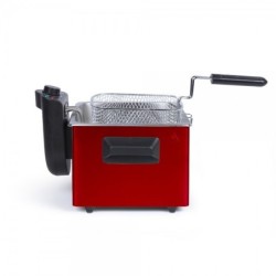 FRITEUSE 5L LIVOO DOC241 2000W 2PANIER/1G.PAN. ROUGE