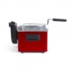 FRITEUSE 5L LIVOO DOC241 2000W 2PANIER/1G.PAN. ROUGE