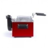 FRITEUSE 5L LIVOO DOC241 2000W 2PANIER/1G.PAN. ROUGE