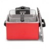 FRITEUSE 5L LIVOO DOC241 2000W 2PANIER/1G.PAN. ROUGE