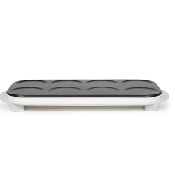 CREPIERE LIVOO DOC186G 8MINI CREPES 12CM MAXI CREPES PARTY 1500W GRIS