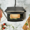 GRILL VIANDES/ PANINI 750W LIVOO DOC232G GRIS/NOIR