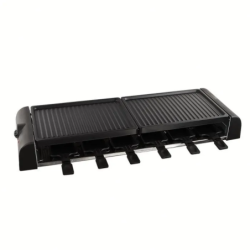 DOC185 - APPAREIL A RACLETTE 12 PERSONNES 1800W AVEC SPATULE | Electro Meuble