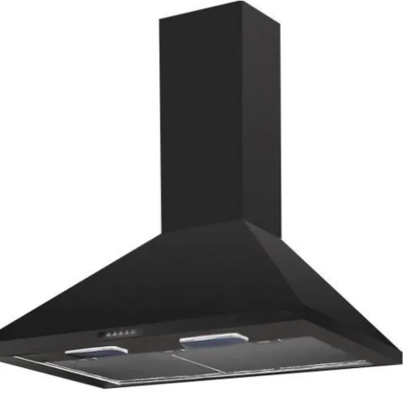 HOTTE ASPIRANTE 60CM CUISINAM CHWB-1000-600 PYRAMIDE NOIRE MAT