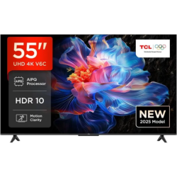 55V6C - TELEVISEUR TCL SMART 55" POUCES 139,7CM 4K UHD DLED  | Electro Meuble