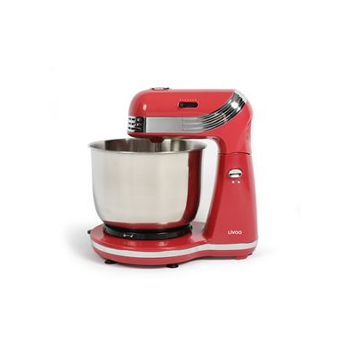 Robot Patissier 3L Rouge - 250W LIVOO
