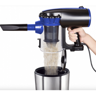 Techwood Aspirateur 2 en 1 Balai/Main - Bleu/Noir