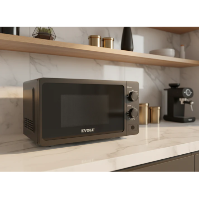 Micro-ondes 20L 700W Noir - Évolu