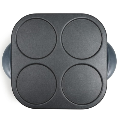 Mini Crêpière - Livoo 4 Parts Gris 1500W