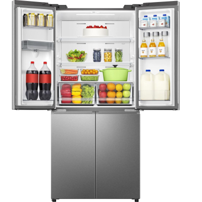 Multidoor 484L Distributeur d'eau Machine à glaçons Inox Hisense