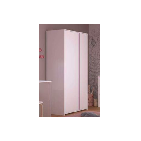 Armoire 2 Portes 182cm - L91 x P50cm  PIROUETTE