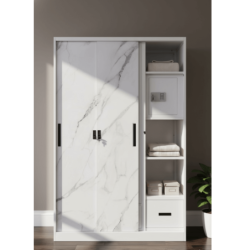 ARMOIRE FER Y003 2PORTES COULISSANTES