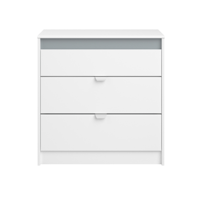 Commode 3 tiroirs L.83 x P.43 PIROUETTE