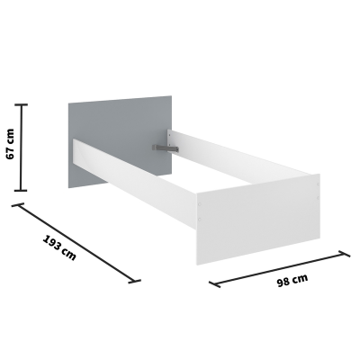 Lit 90X190 PIROUETTE