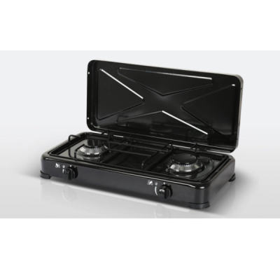 Réchaud  à Gaz 2 Feux - Noir Cuisinam