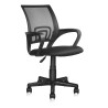 CHAISE DE BUREAU AVEC ACCOUDOIRS NOIR SK1033