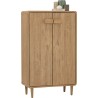 MEUBLE DE RANGEMENT BAS 2 PORTES OAK 342009