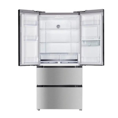 Réfrigérateur Américain - 506L - Réservoir d'eau - Gris