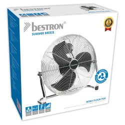 BRASSEUR D'AIR 45CM CHROME BEDFA40