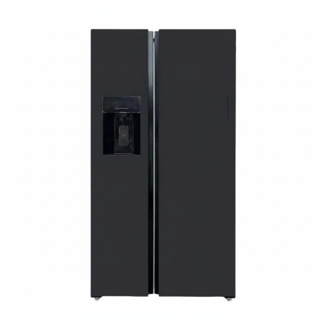 REFRIGERATEUR AMER 556L EVOLU BCD-606WHI . SIDE BY SIDE AVEC DISTRIBUTEUR AUTOMATIQUE GLACE /EAU INOX TACT . INVERTER F