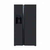 REFRIGERATEUR AMER 556L EVOLU BCD-606WHI . SIDE BY SIDE AVEC DISTRIBUTEUR AUTOMATIQUE GLACE /EAU INOX TACT . INVERTER F