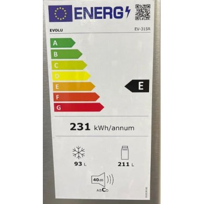 Réfrigérateur 304L Noir - Distributeur d'eau | Evolu