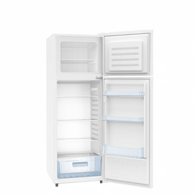 Réfrigérateur 258L Blanc - 2 Portes Refroidissement Statique