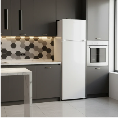 Réfrigérateur 258L Blanc - 2 Portes Refroidissement Statique