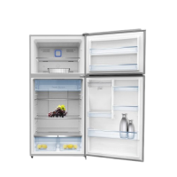 REFRIGERATEUR 477L EVOLU EV-500FW 2 PORTES (359L + 118L) NO FROST AVEC DISTRIBUTEUR D'EAU CLASS E INOX