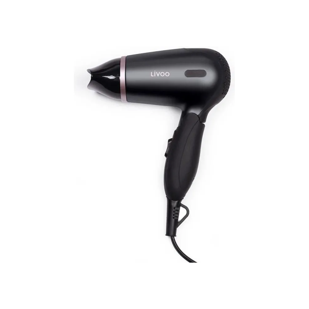 SÈCHE-CHEVEUX LIVOO DOS175 DE VOYAGE PLIABLE 1200W